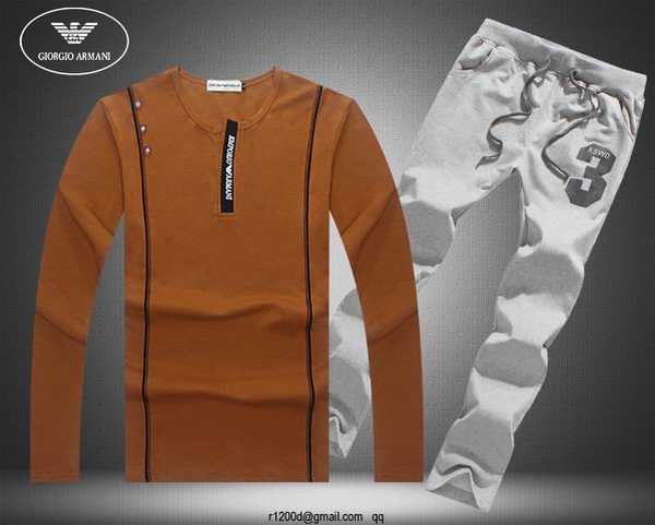 survetement Armani jogging Survetement Homme Gris Armani Acheter 64Oqx